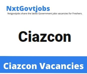Apply Online for Ciazcon Waiter waitress Vacancies 2022 @ciazcon.com