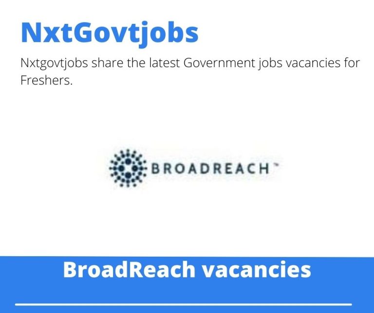 Apply Online for BroadReach Data Capturer Vacancies 2022 @broadreachcorporation.com