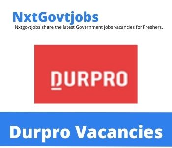 Apply Online for Durpro Flexographic Printer Vacancies 2022 @durpro.co.za