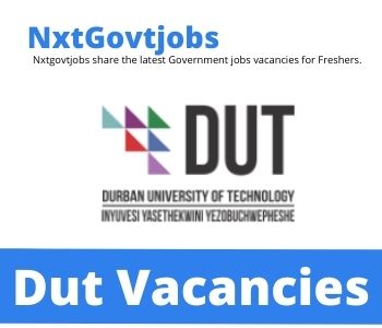 DUT Senior Lecture Vacancies in Durban 2023