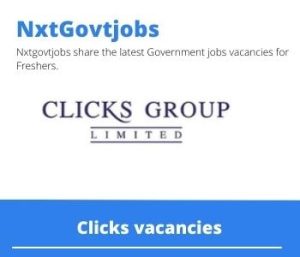 Apply Online for Clicks group Service Advisor Vacancies 2022 @clicksgroup.co.za