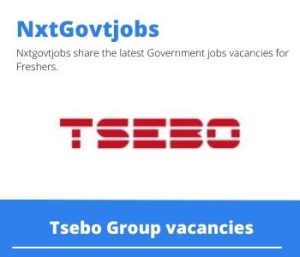Tsebo Group Cook Vacancies In Pinetown 2022 Apply Online