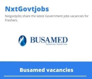 Busamed vacancies