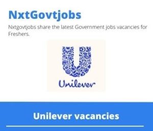 Unilever Engineering Storeman Vacancies in Durban 2023
