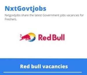 Red bull Striker Vacancies in Durban 2022