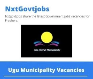 Ugu Municipality Environmental Management Services Vacancies in Durban 2022