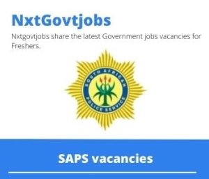 SAPS Handyman Vacancies in Vryheid 2023