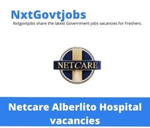 Netcare Alberlito Hospital Registered Nurse Experienced Vacancies in Durban 2023