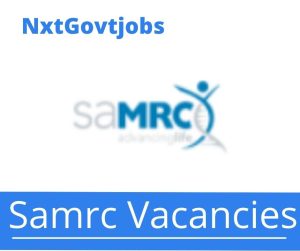 Samrc Project Coordinator Vacancies in Durban 2023