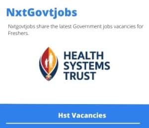 HST Information System Specialist Vacancies in Durban- Deadline 26 May 2023