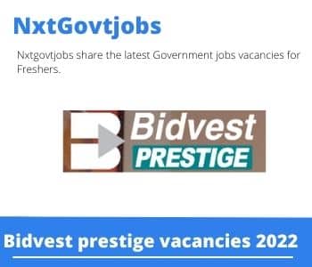 Bidvest Prestige General Manager Vacancies in Durban – Deadline 05 May 2023