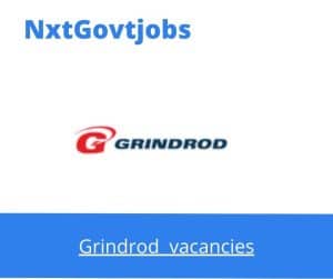 Grindrod Creditor Controller Vacancies in Durban – Deadline 16 May 2023
