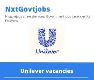 Unilever Logistics Excellence Manager Vacancies in Durban – Deadline 13 May 2023