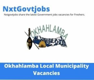 Okhahlamba Municipality Cyber Cadet Vacancies in Durban – Deadline 15 June 2023