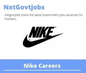 Nike Department Manager Vacancies in Durban – Deadline 25 May 2023