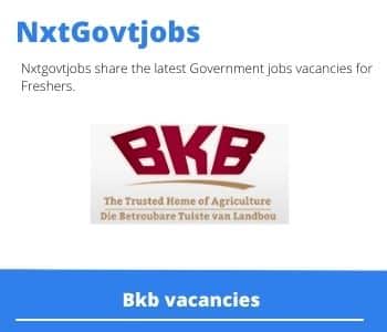 BKB Livestock Marketer Vacancies in Dundee – Deadline 15 Jun 2023