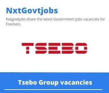Tsebo Group Assistant Contracts Manager Vacancies in Durban – Deadline 19 May 2023