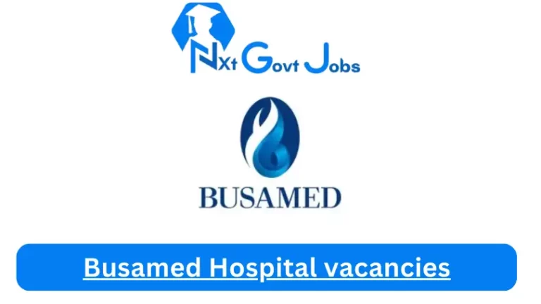 5x New Busamed Hillcrest Private Hospital Vacancies 2024 @busamed.co.za Career Portal